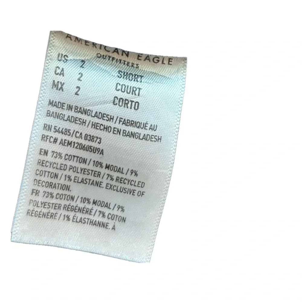 American Eagle AEO Women's •Size 2 Short• Mom Jean - Picture 4 of 7